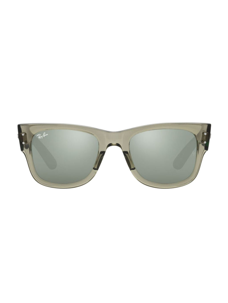 Ray-Ban Mega Wayfarer Silver Sunglasses