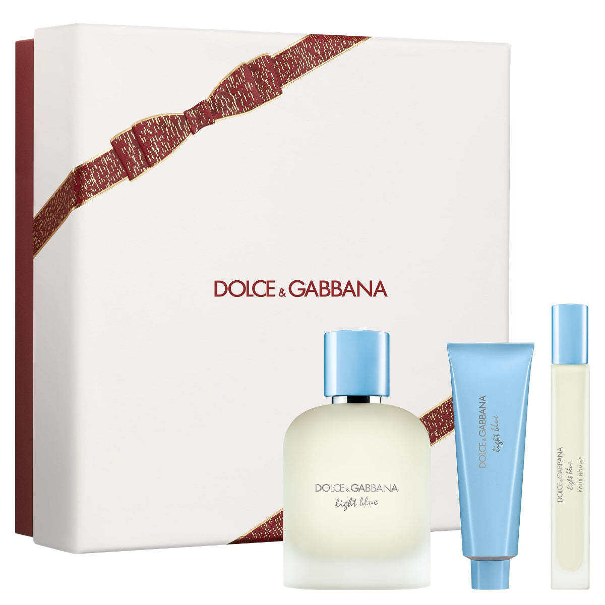 Mens Light Blue Pour Homme Eau de Toilette Trio Gift Set – Edgars