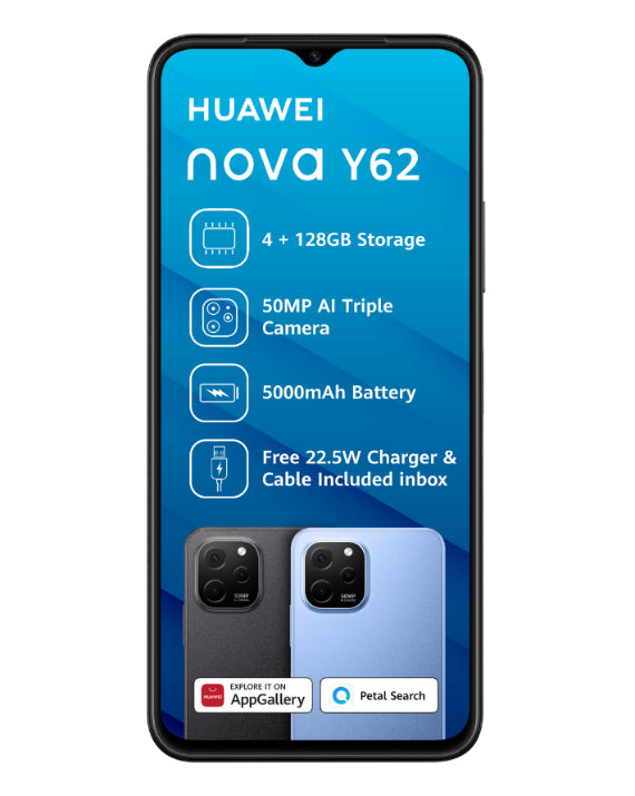 Nova Y62 Dual Sim Black Cellphone