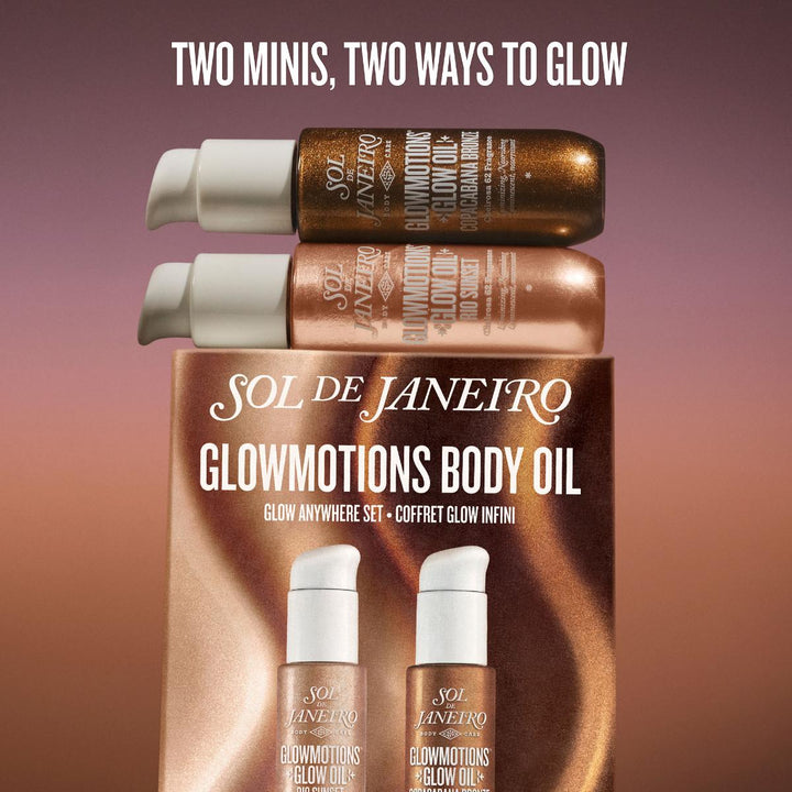 Glowmotions Body Oil Glow Anywhere Set
