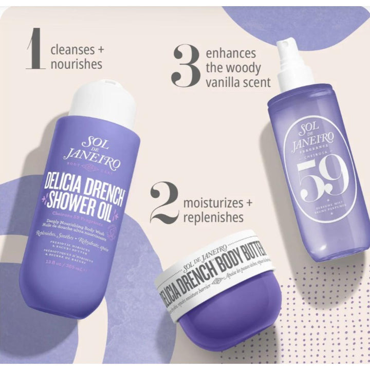 Delícia Drench™ Shower Oil