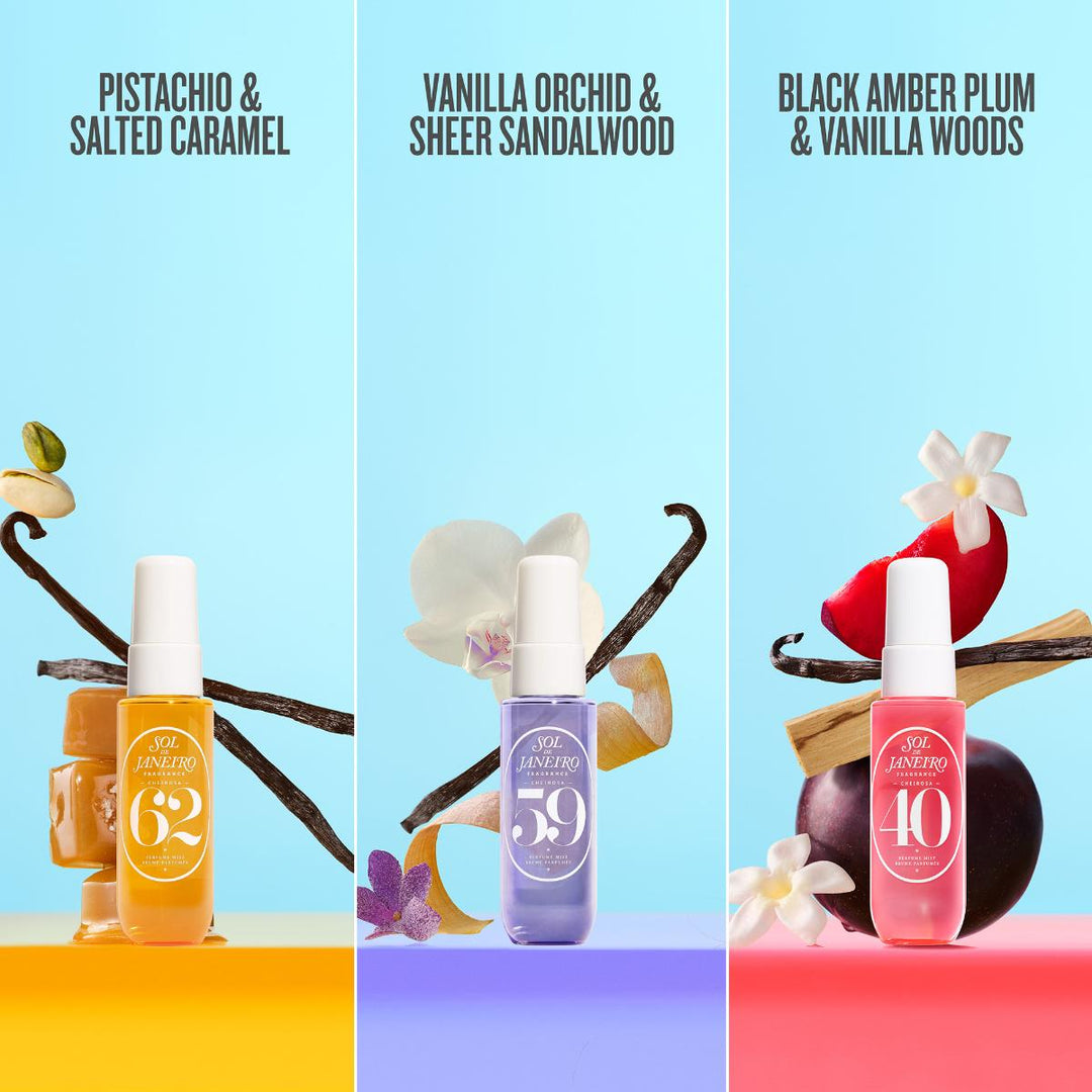 Sunny. Sultry. Delicious. Cheirosa Perfume Mist Set
