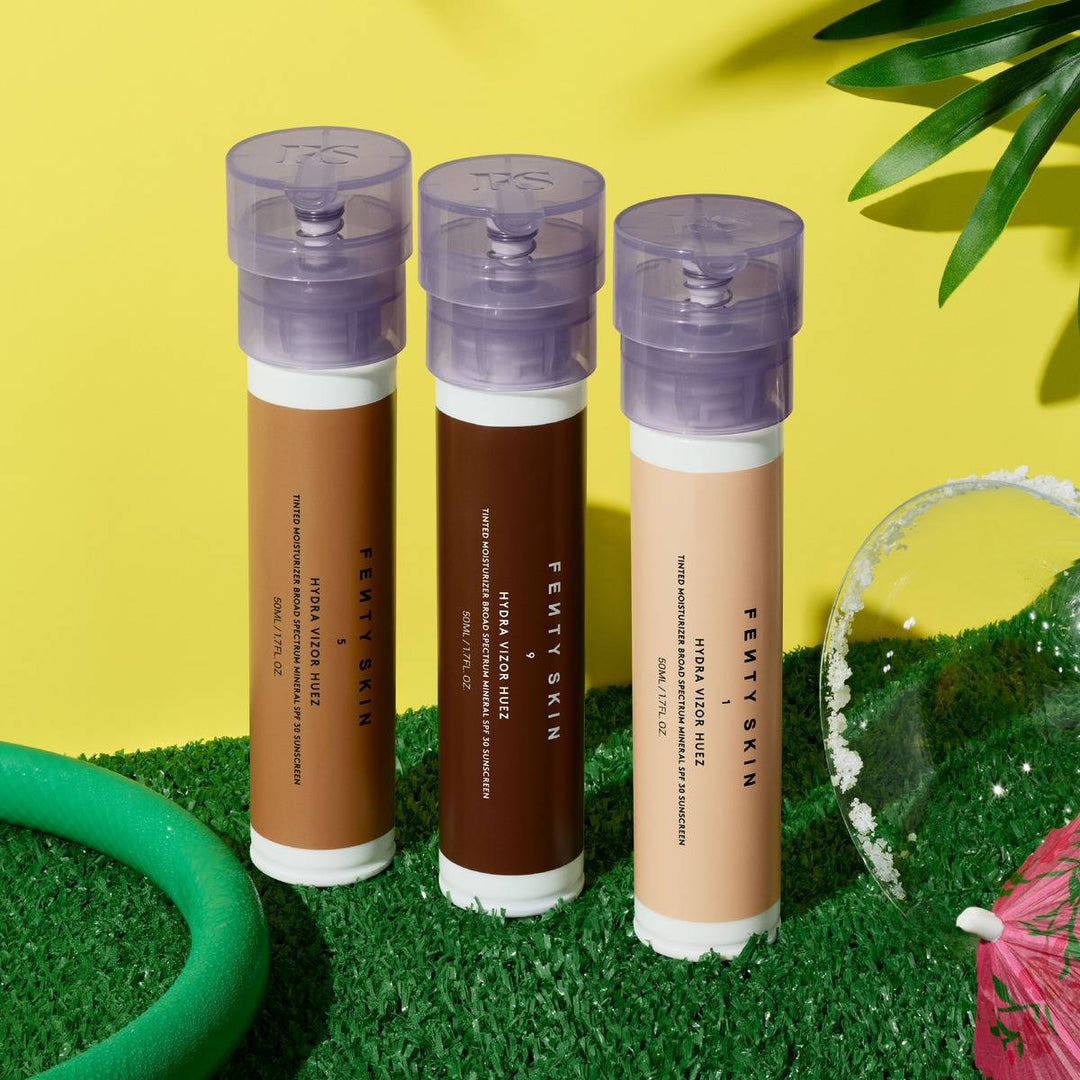 Hydra Vizor Huez Tinted Moisturizer Broad Spectrum Mineral SPF30 Sunscreen