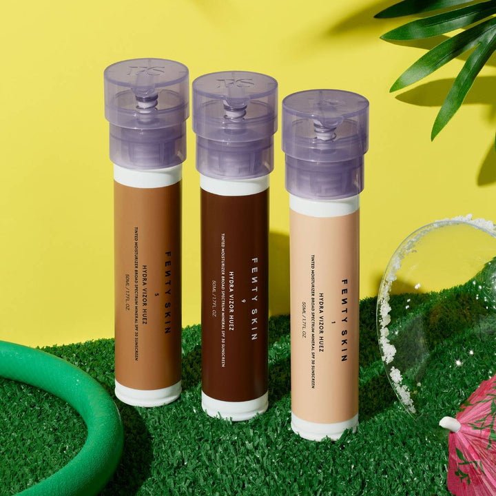 Hydra Vizor Huez Tinted Moisturizer Broad Spectrum Mineral SPF30 Sunscreen