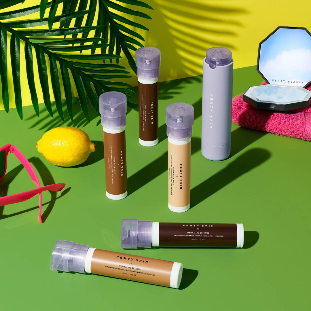 Hydra Vizor Huez Tinted Moisturizer Broad Spectrum Mineral SPF30 Sunscreen