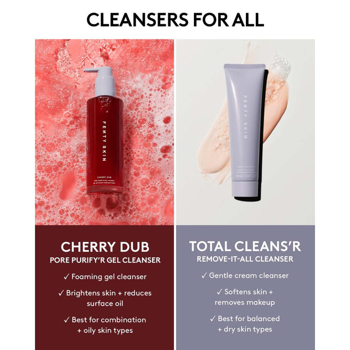 Cherry Dub Pore Purify'r Gel Cleanser with Niacinamide + Aloe Juice