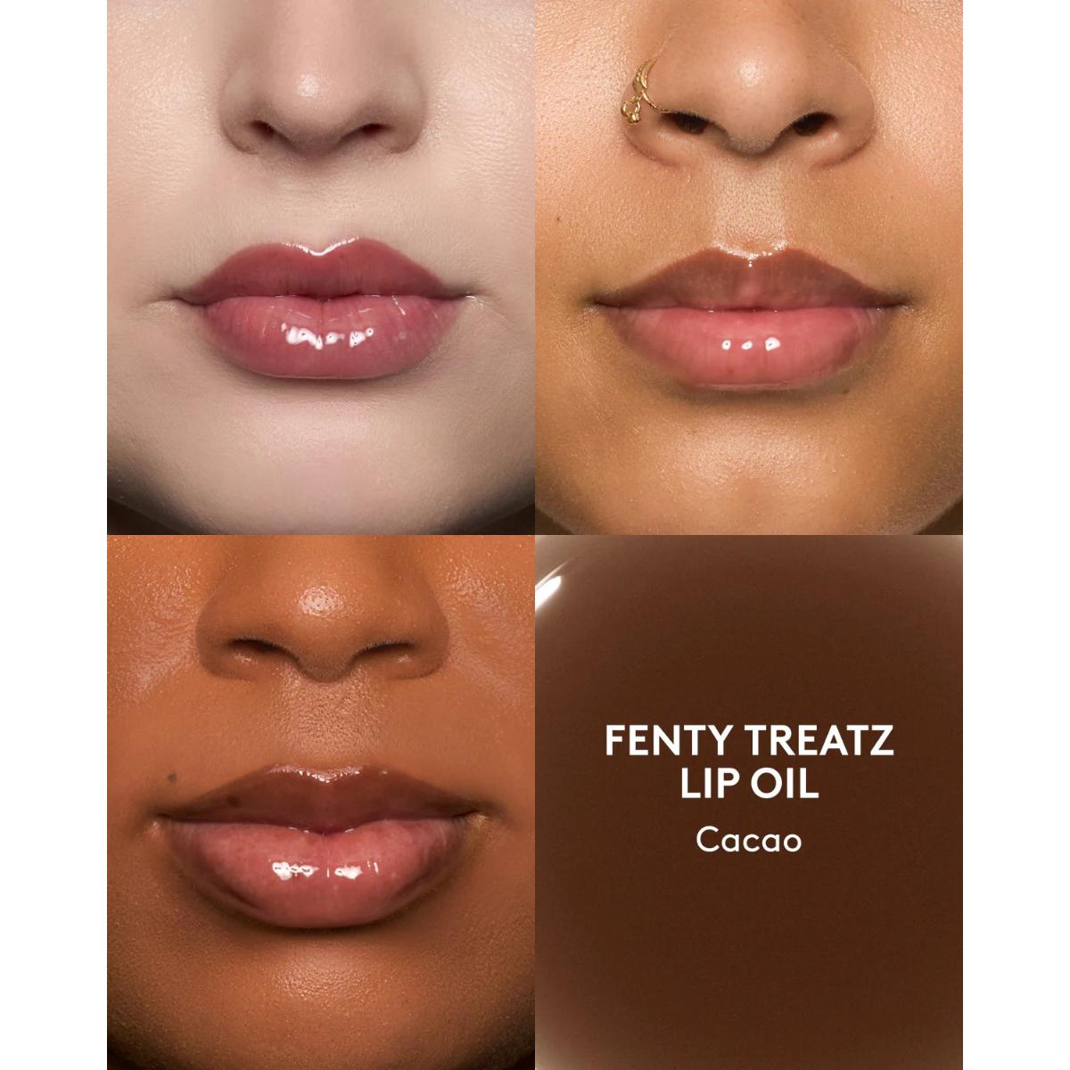 リップグロス TREATZ CHOCOLIT FENTY minion様 Serve Lip Treatz Chocolit the with energy chocolate glossy rich, リップグロス