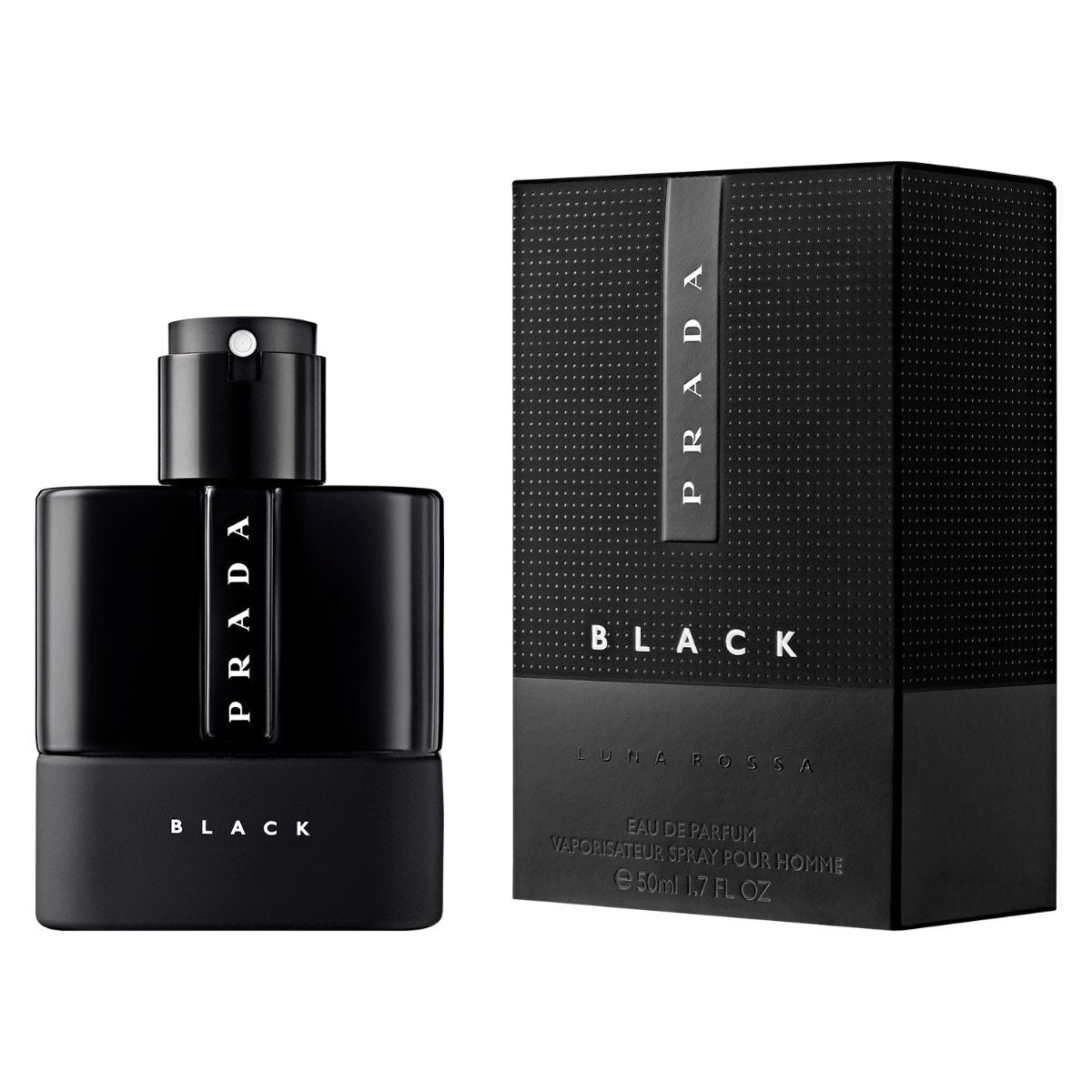 香水(男性用) PRADA LUNA ROSSA BLACK 100ml EDP Mens Prada - Luna Rossa Black Eau de Parfum – Edgars