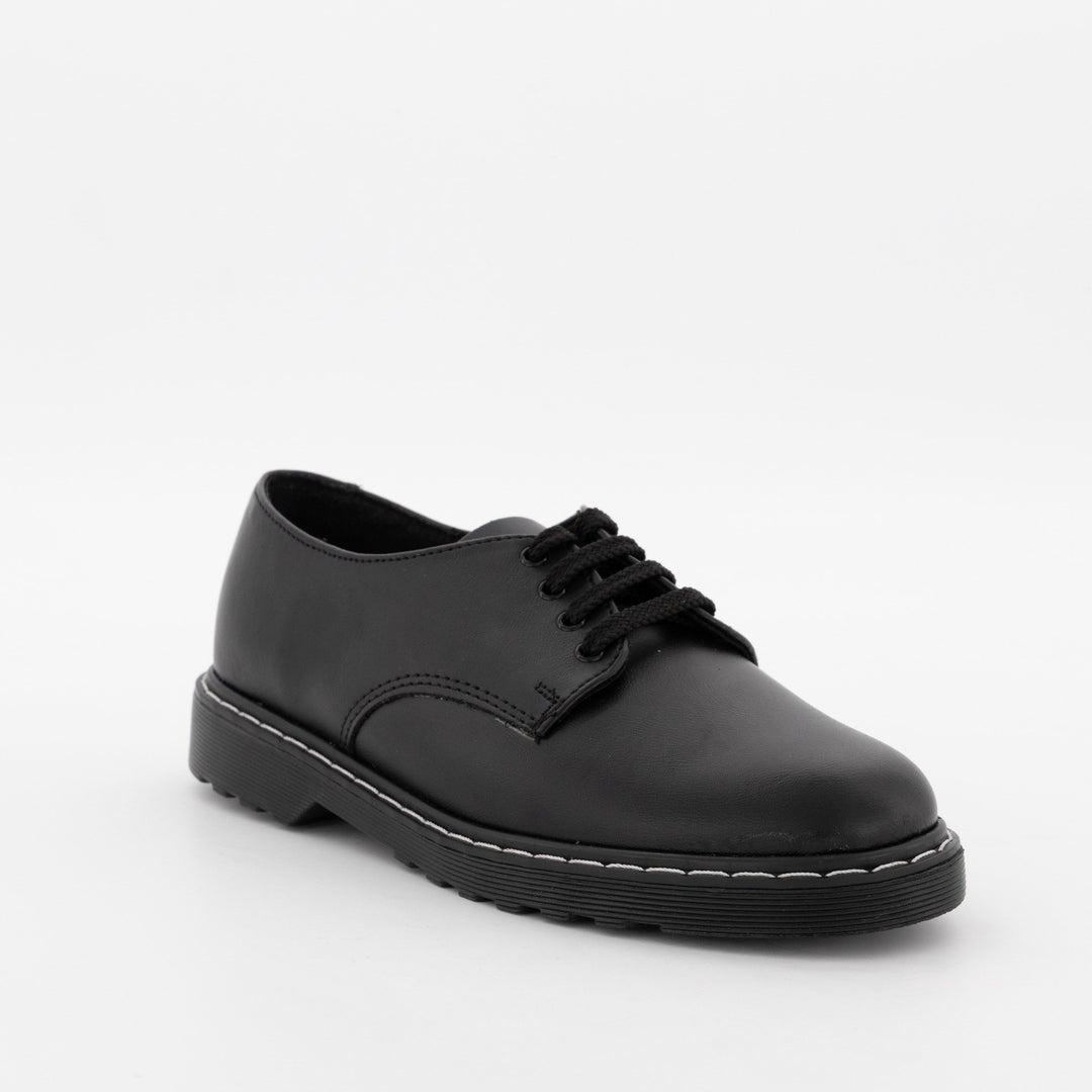 Boys Boys Freedom Lace-Up Rubber Sole School Shoe Black – Edgars