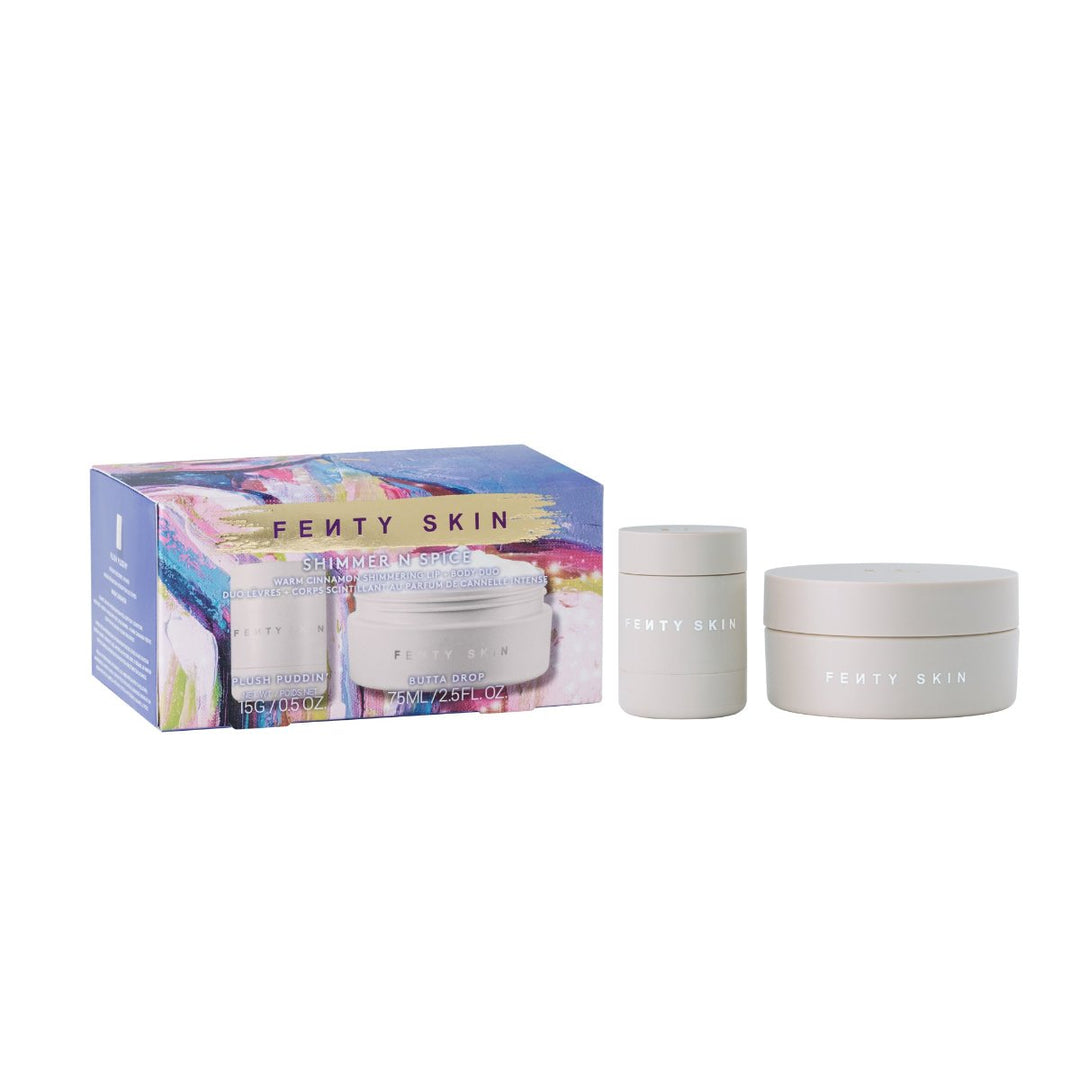 SHIMMER N SPICE WARM CINNAMON SHIMMERING LIP + BODY DUO GIFT SET