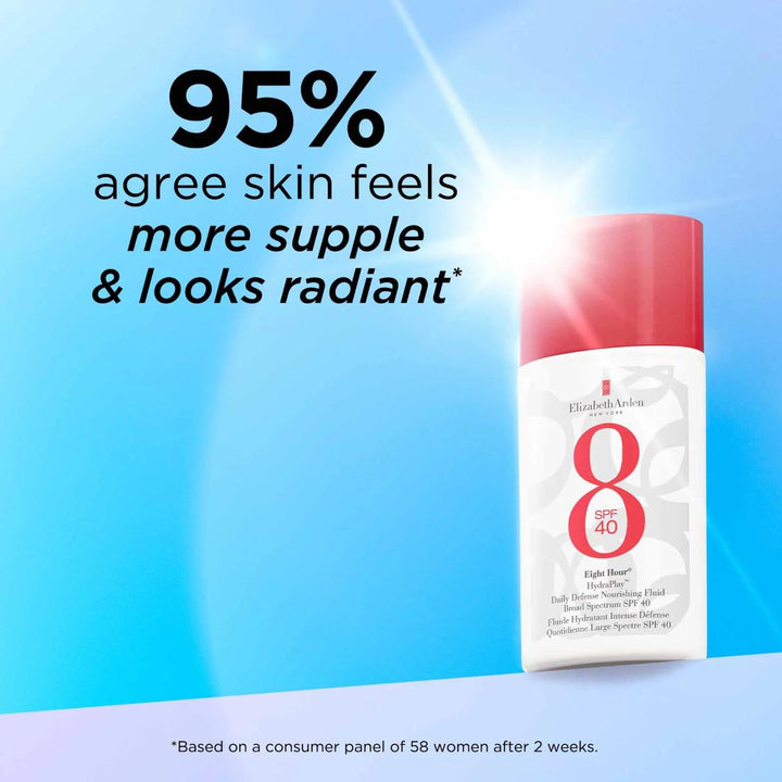 Eight Hour® HydraPlay™ Daily Defense Nourishing Fluid Broad Spectrum SPF40