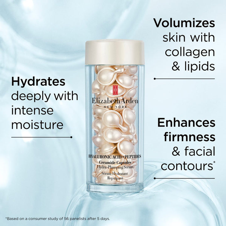 Hyaluronic Acid Ceramide Capsules Hydra-Plumping Serum, (60pc capsules total), 28ml