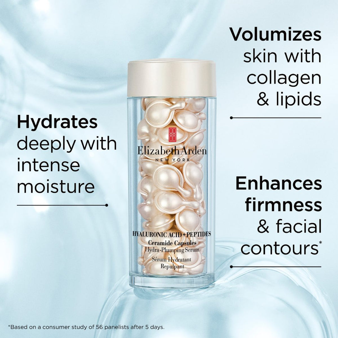 Hyaluronic Acid Ceramide Capsules Hydra-Plumping Serum (30pc capsules total), 14ml