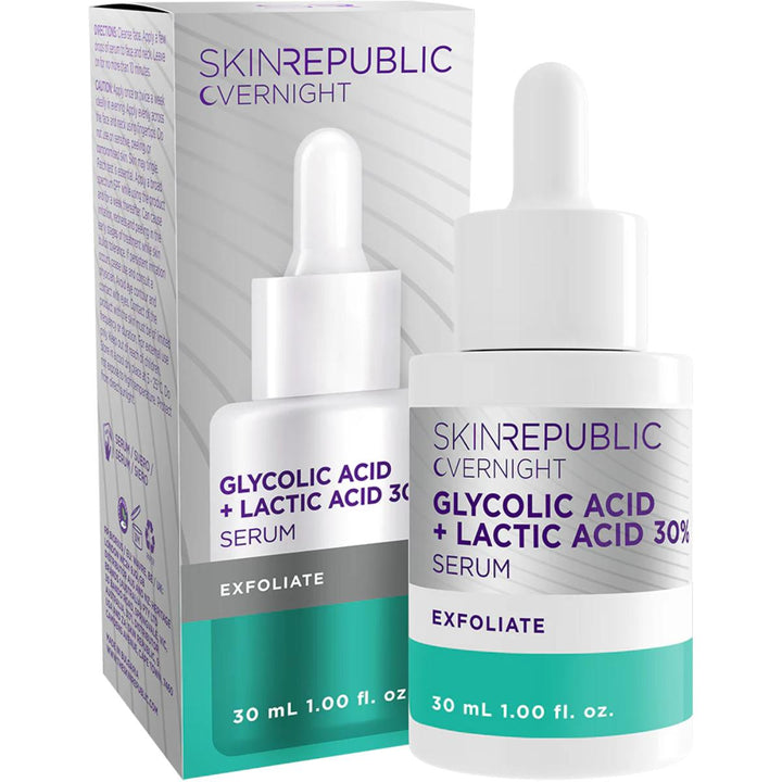 Glycolic Acid + Lactic Acid 30% Serum - 30ML