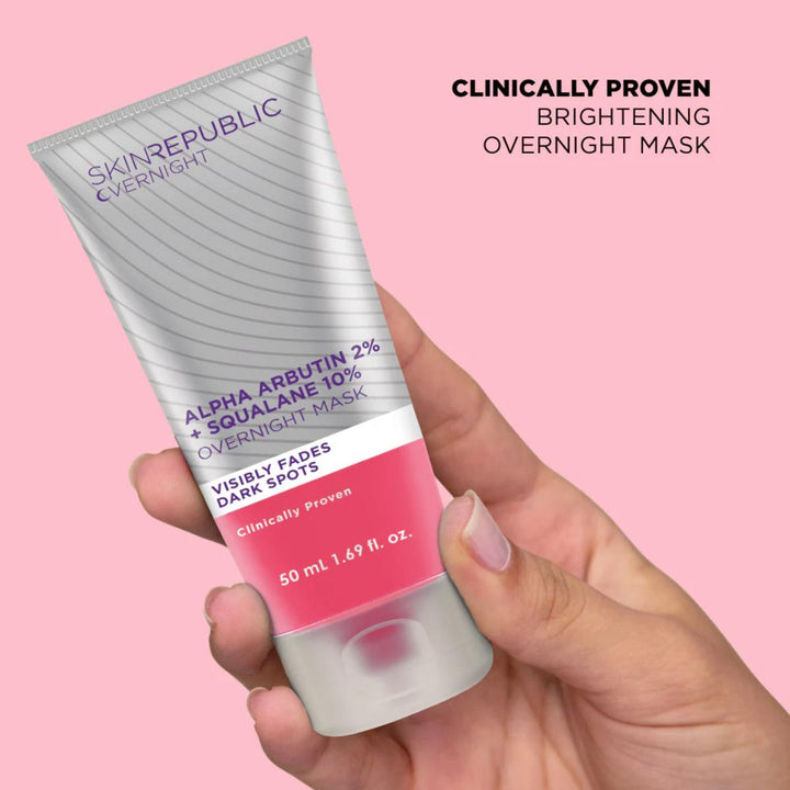 Alpha Arbutin 2% + Squalane 10% Overnight Mask