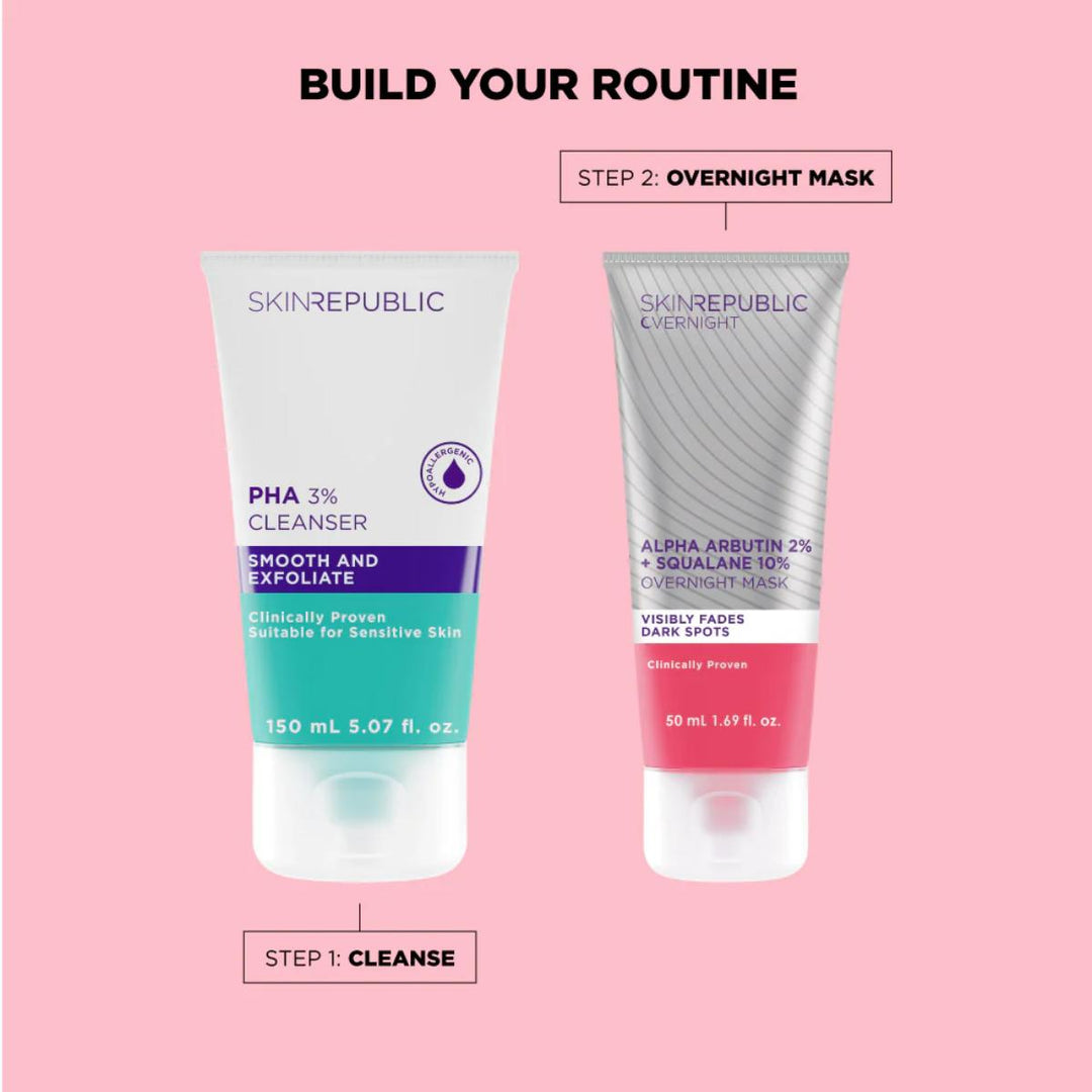 Alpha Arbutin 2% + Squalane 10% Overnight Mask