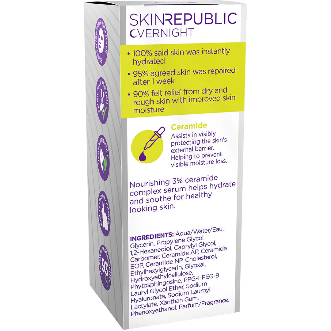 Skin Republic Ceramide Complex 3% Overnight Serum - 30ML