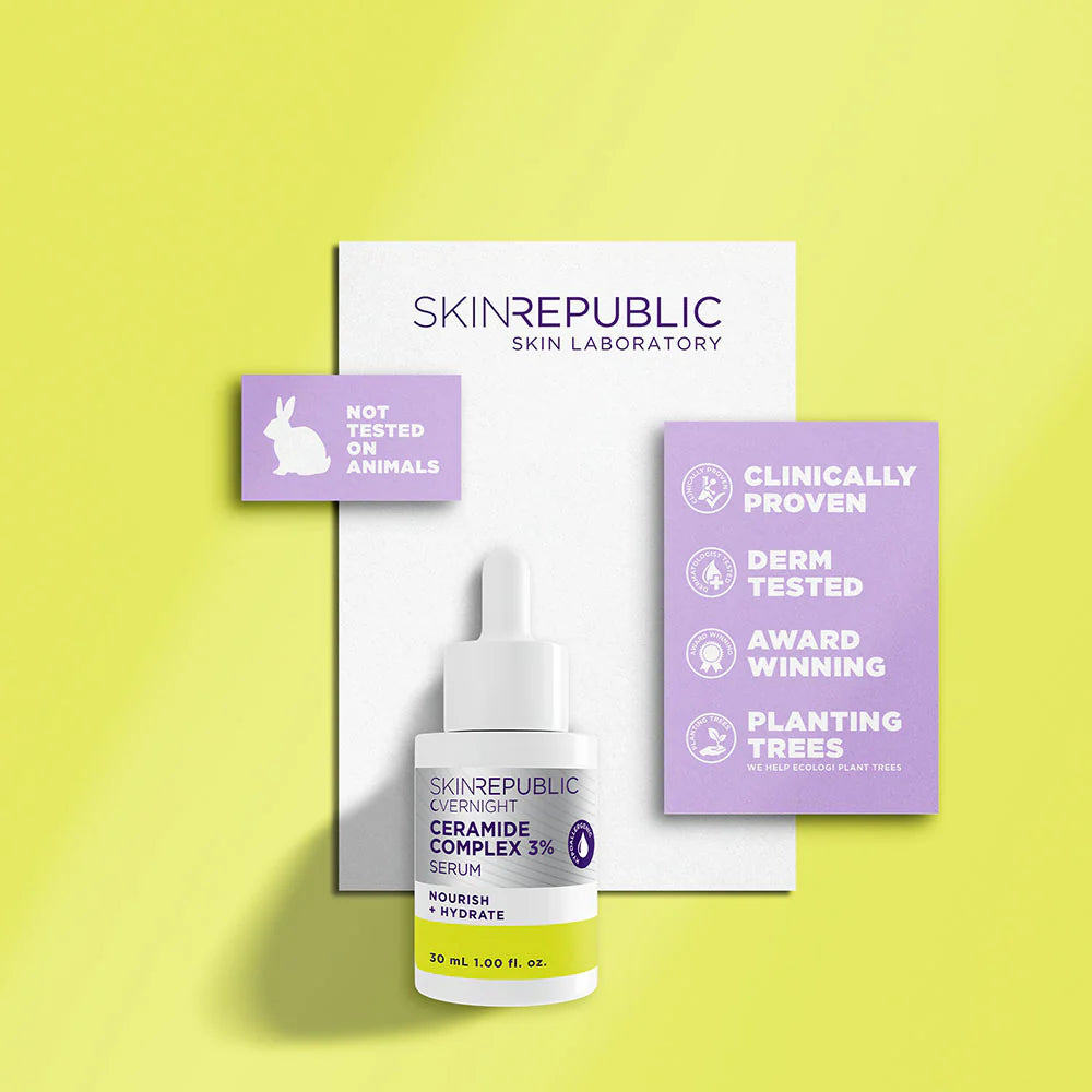 Skin Republic Ceramide Complex 3% Overnight Serum - 30ML