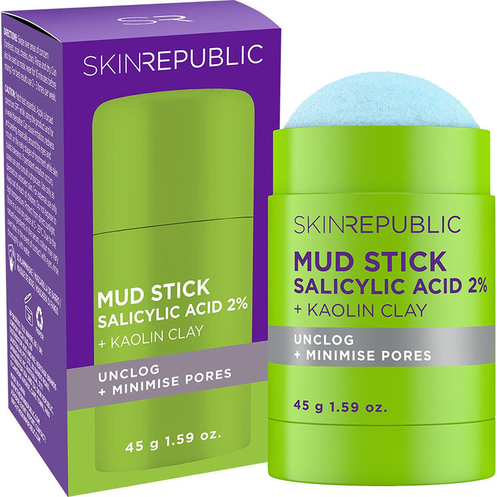 Skin Republic Mud Stick Salicylic Acid 2% + Kaolin Clay