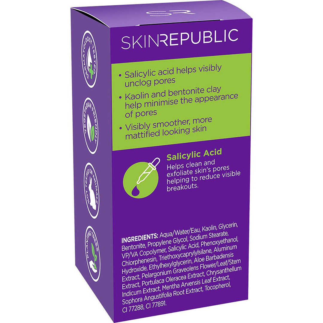 Skin Republic Mud Stick Salicylic Acid 2% + Kaolin Clay