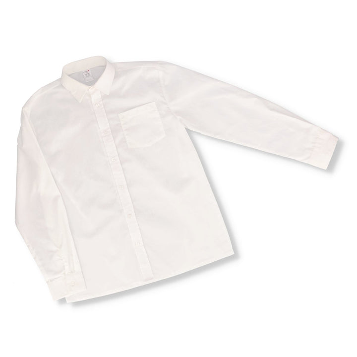 Boys Long Sleeve Regular Shirt - White