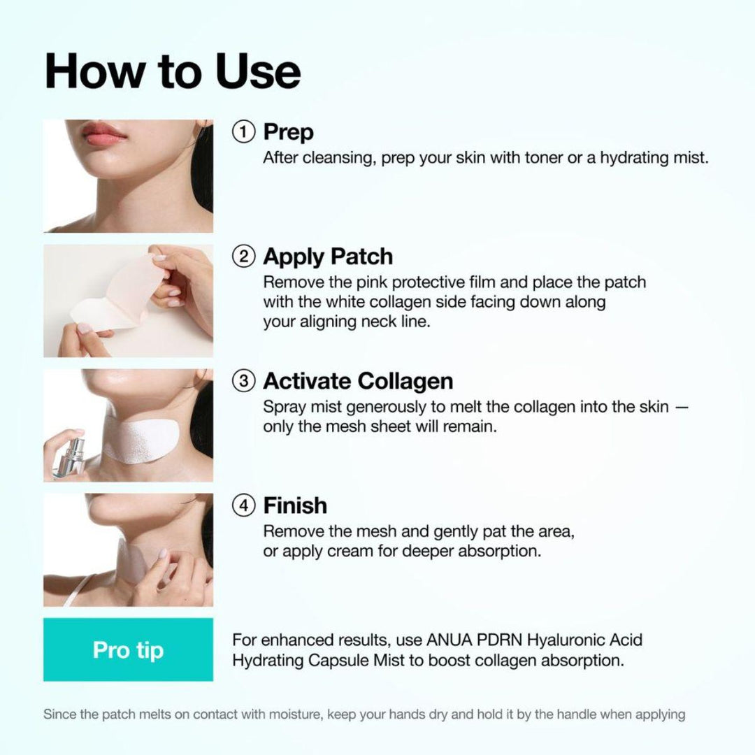 PDRN Collagen Melting Patch For Neck (4ea)