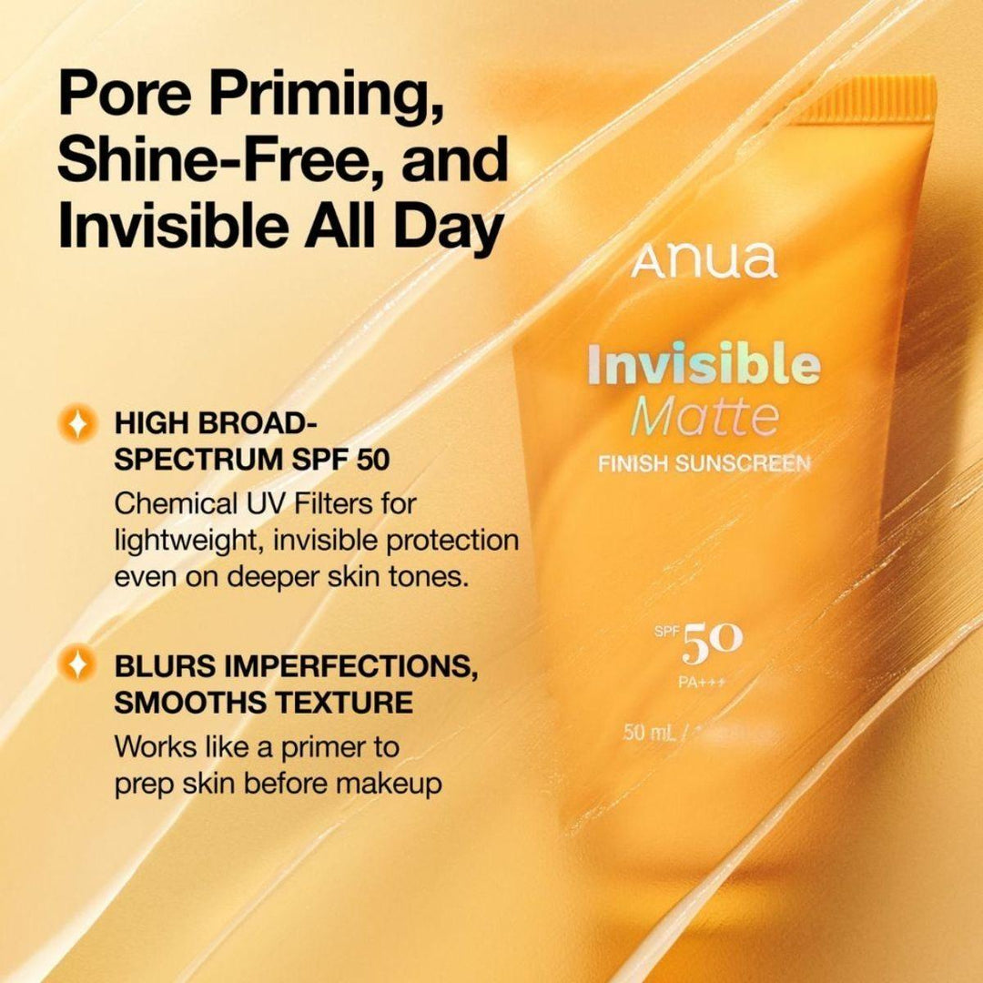 Invisible Matte Finish Sunscreen