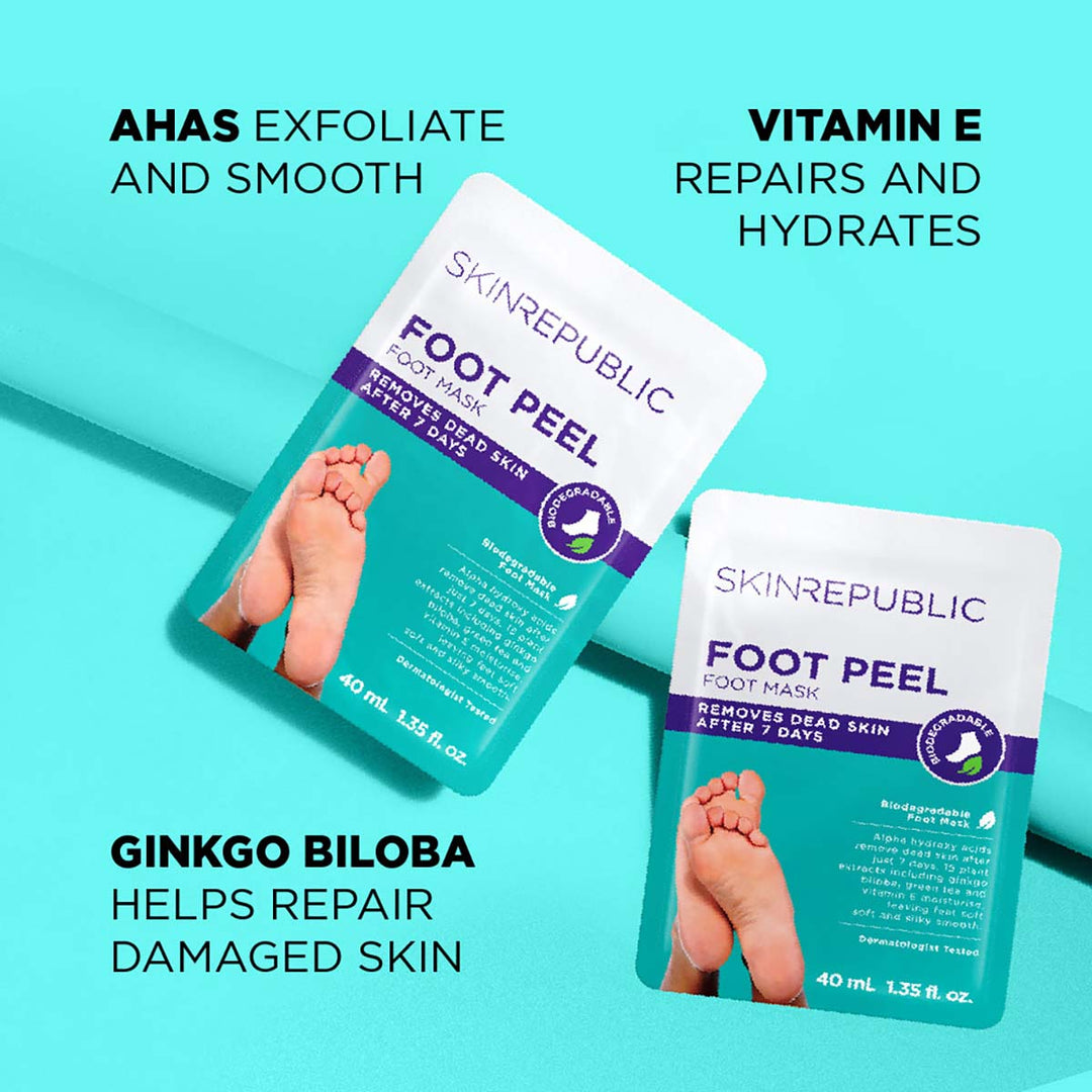 Skin Republic Foot Peel Treatment