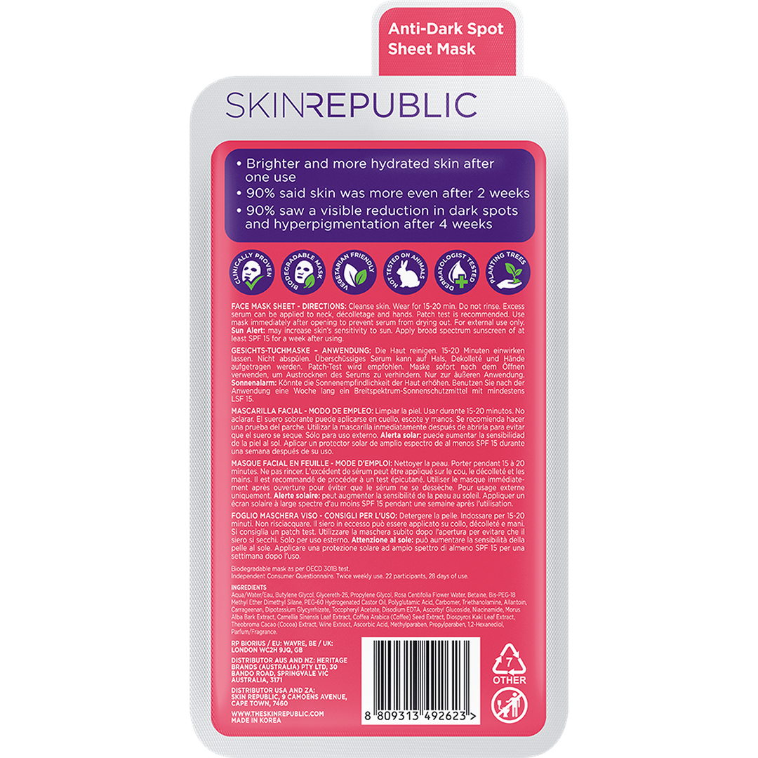 Skin Republic Brightening Vitamin C Face Mask