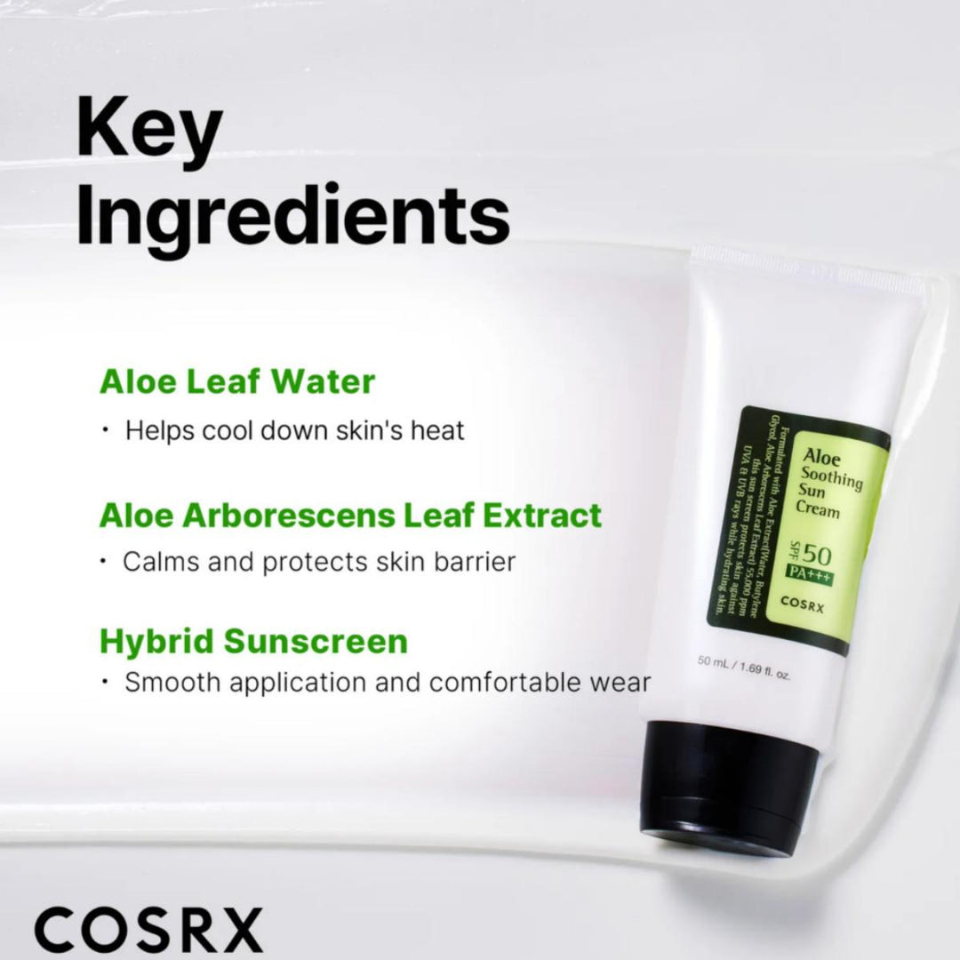 Aloe Soothing Sun Cream SPF50 PA+++