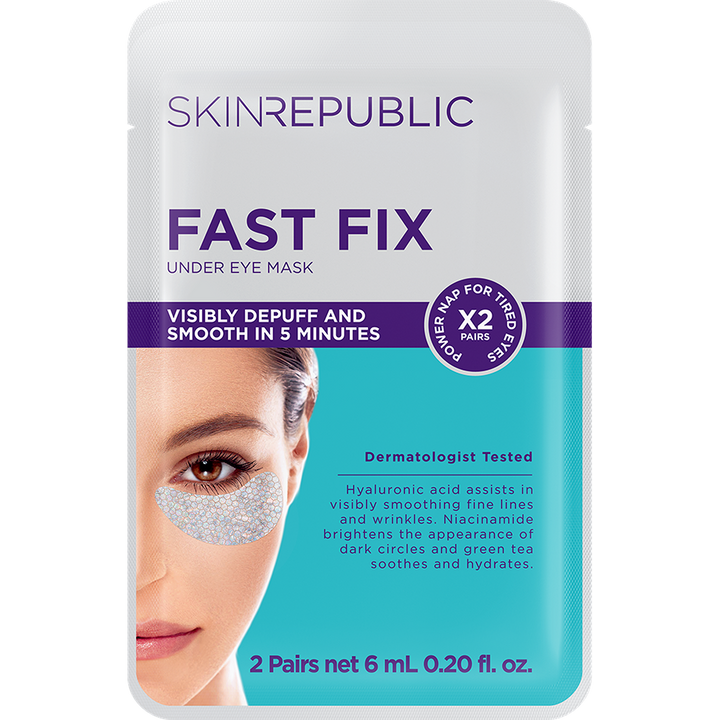 Skin Republic Fast Fix Holographic Foil Under Eye Patches (3 X Pairs)