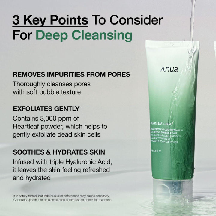 Heartleaf Quercetinol Cleansing Foam