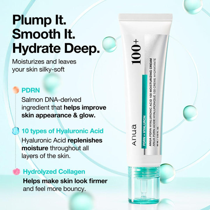 PDRN Hyaluronic Acid 100 Moisture Cream