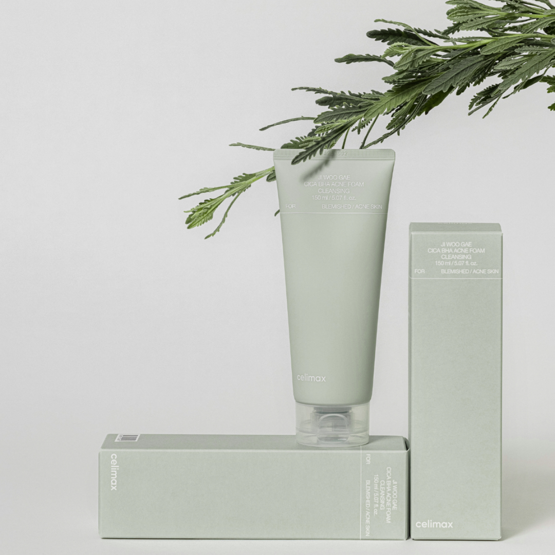 Ji Woo Gae Cica Bha Acne Foam Cleanser - 150ml