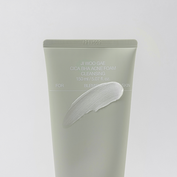Ji Woo Gae Cica Bha Acne Foam Cleanser - 150ml