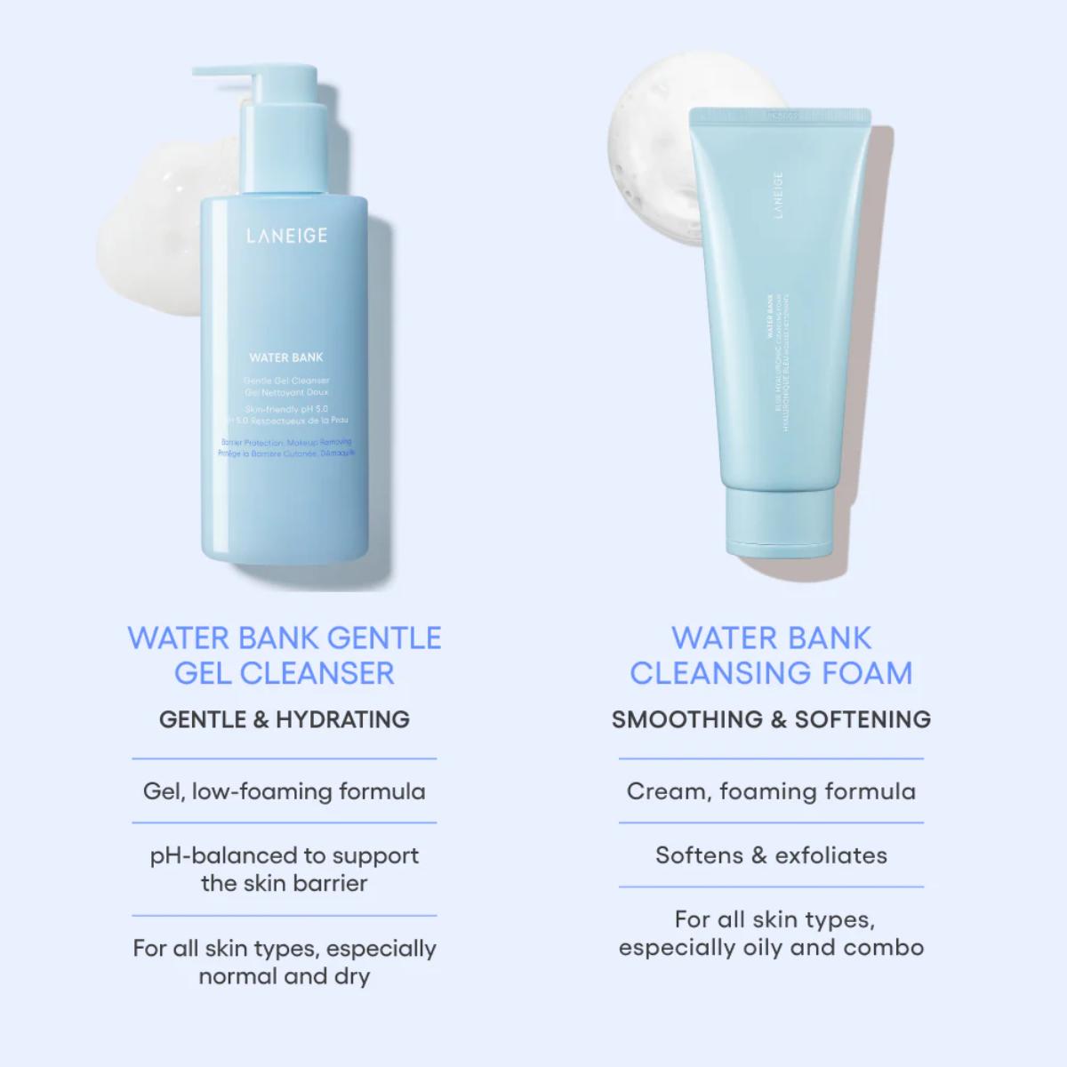 Water Bank Gentle Gel Cleanser – Edgars