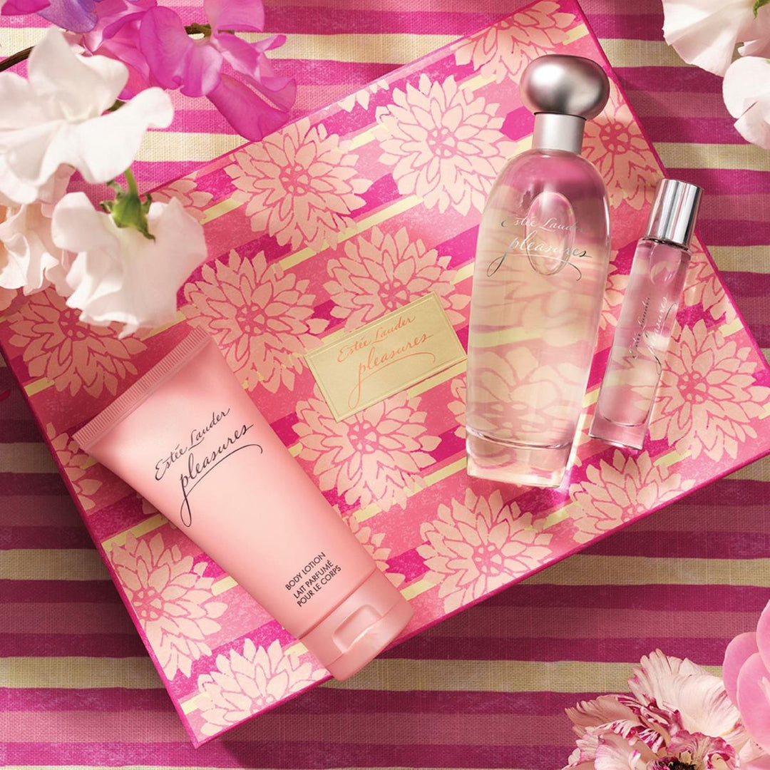 Pleasures Deluxe Trio Fragrance Gift Set