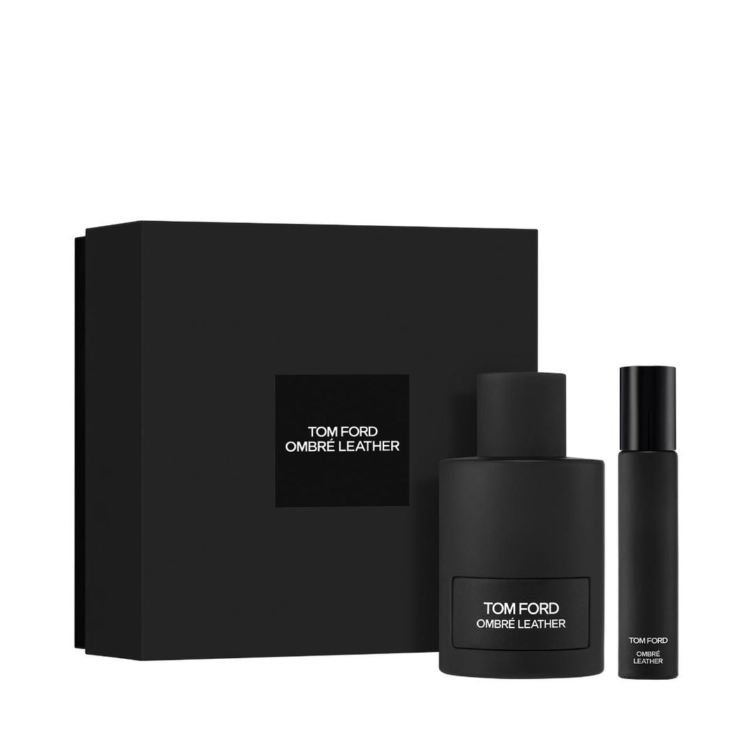 Ombré Leather Eau De Parfum Set With Travel Spray