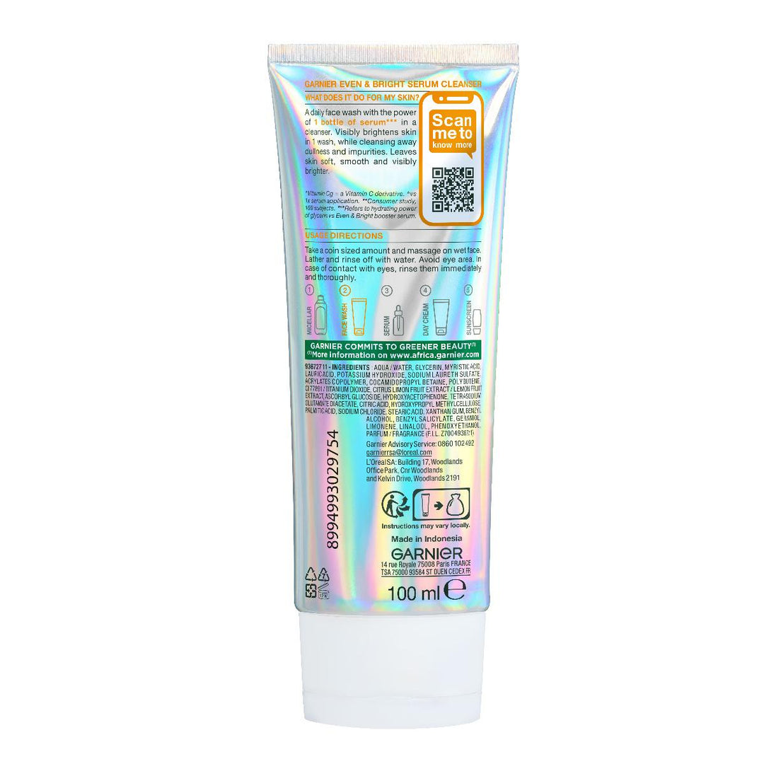 Vitamin C Even And Bright Serum Cleanser