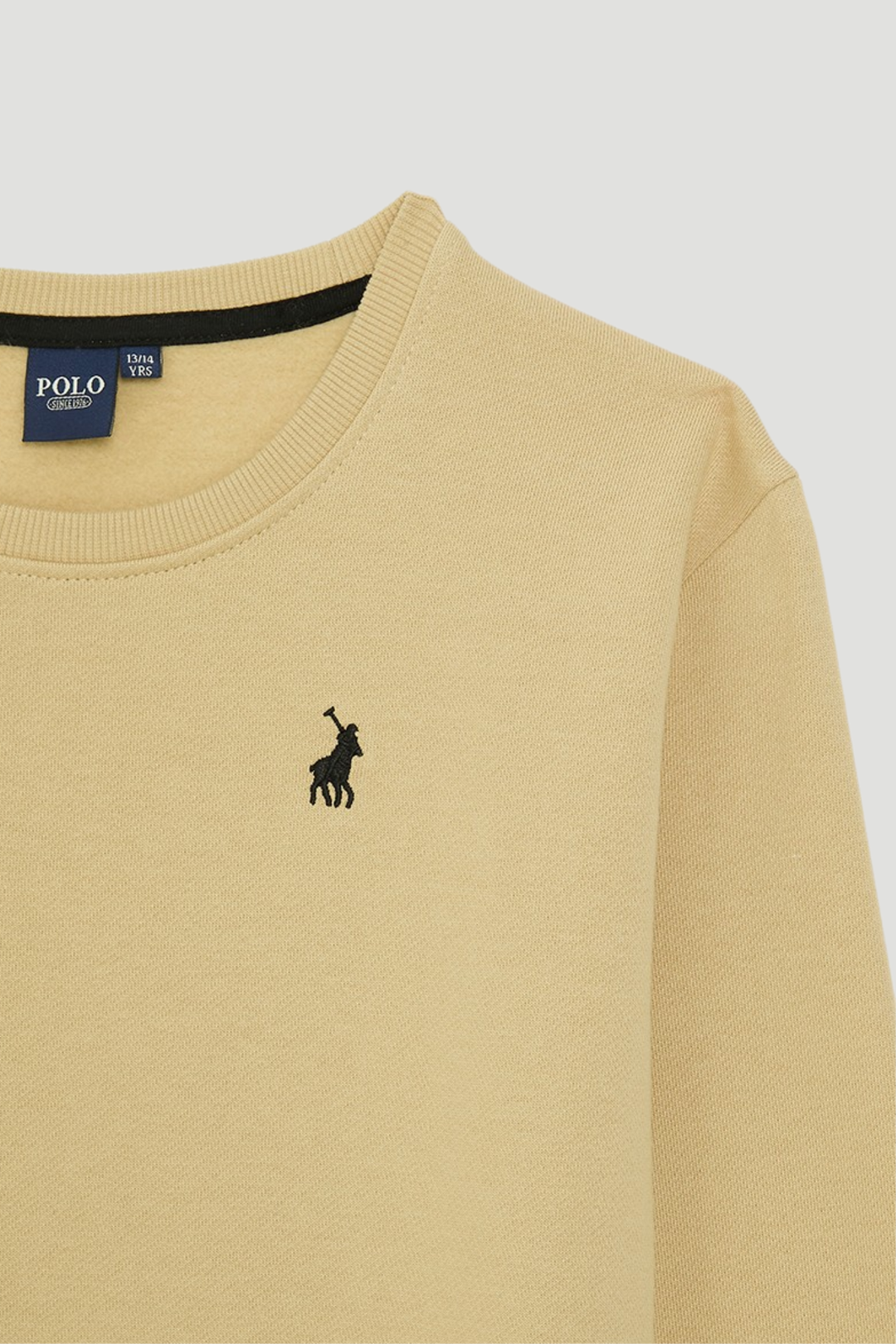 Pre-Boys Long Sleeve Sweater - Camel