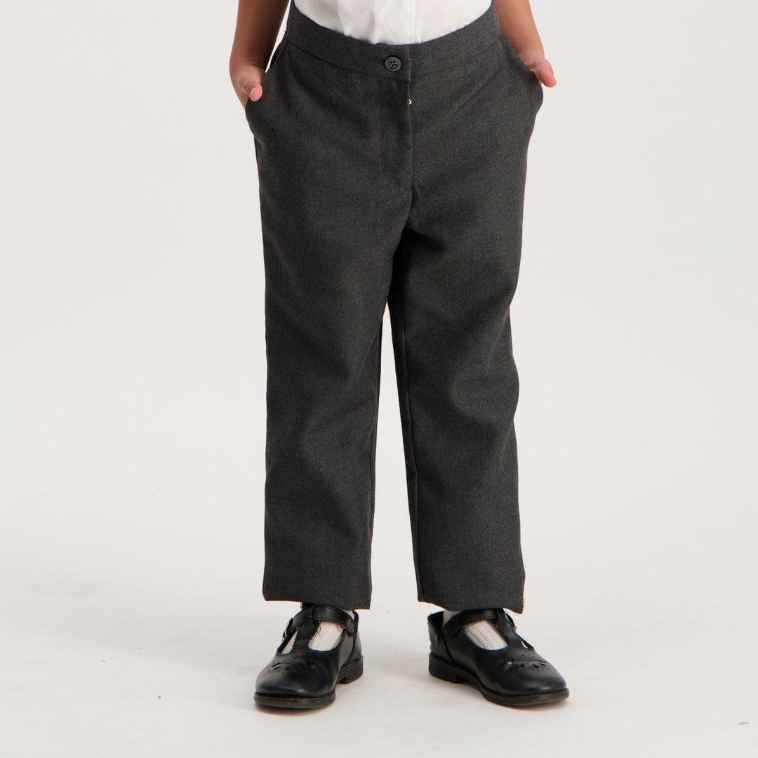 Girls School Pant - Grey