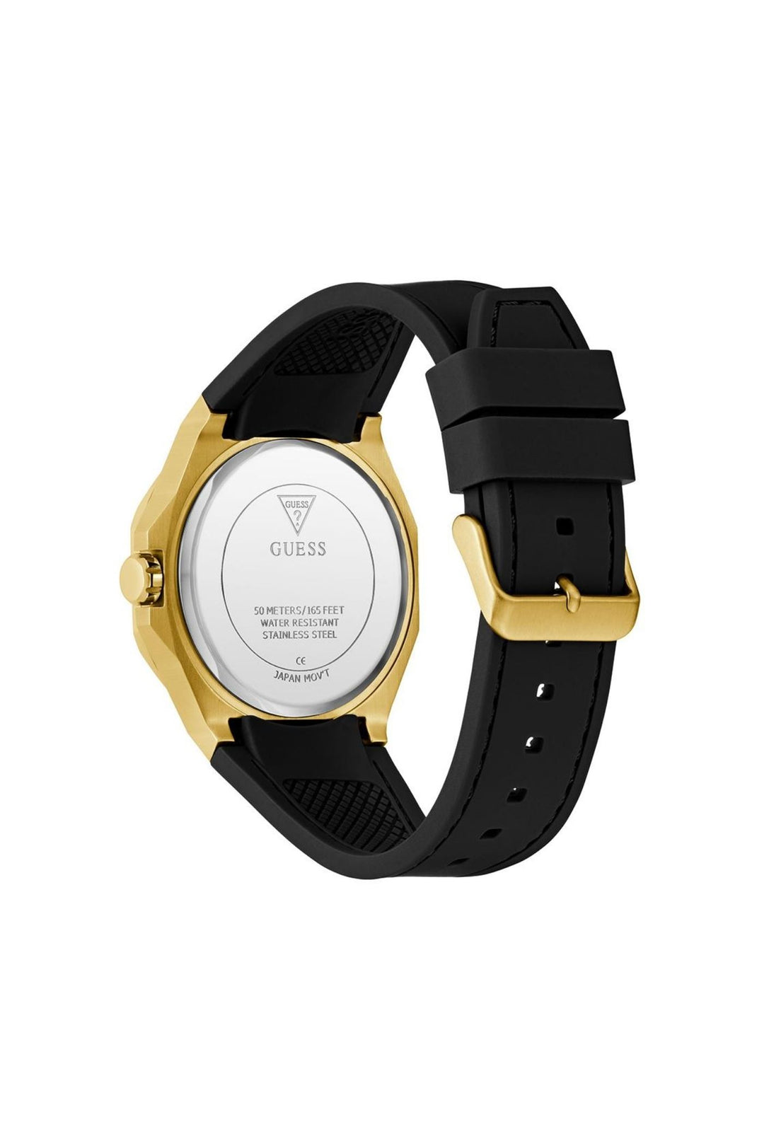 Black & Gold Tone Analogue Watch