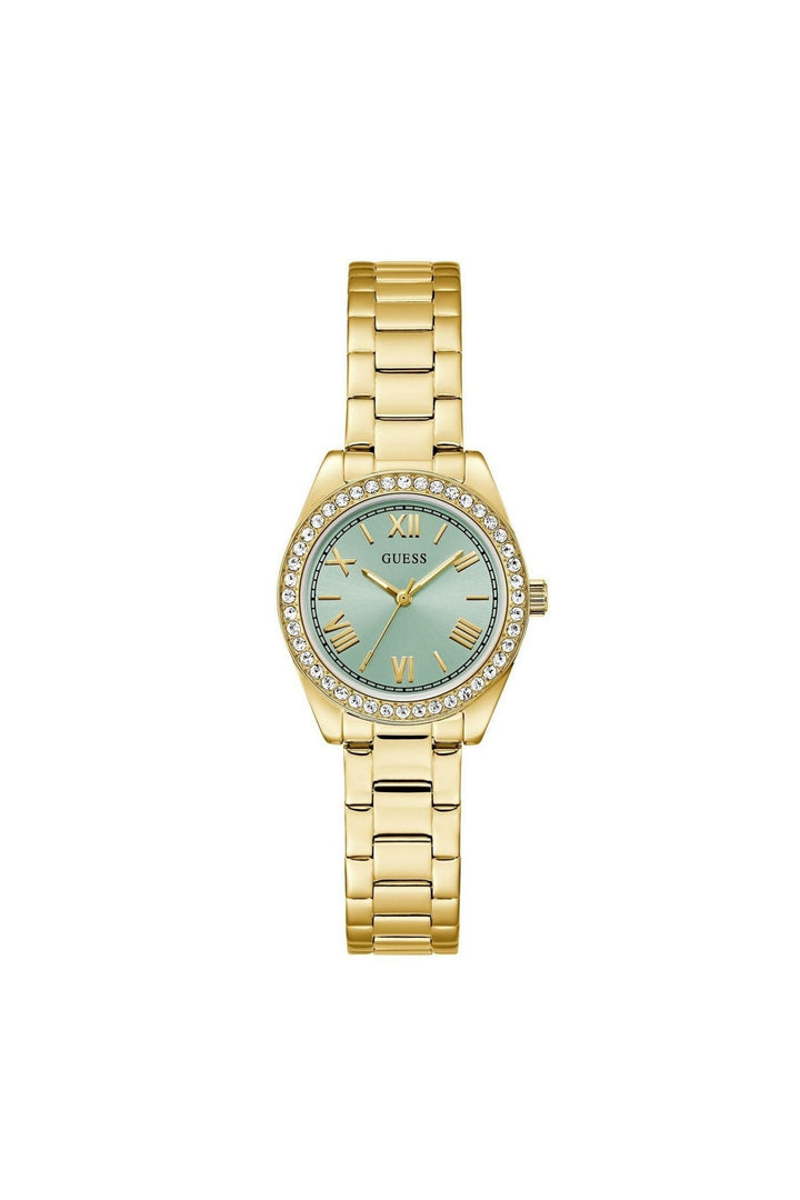 Mini Luna Gold Tone Analogue Watch