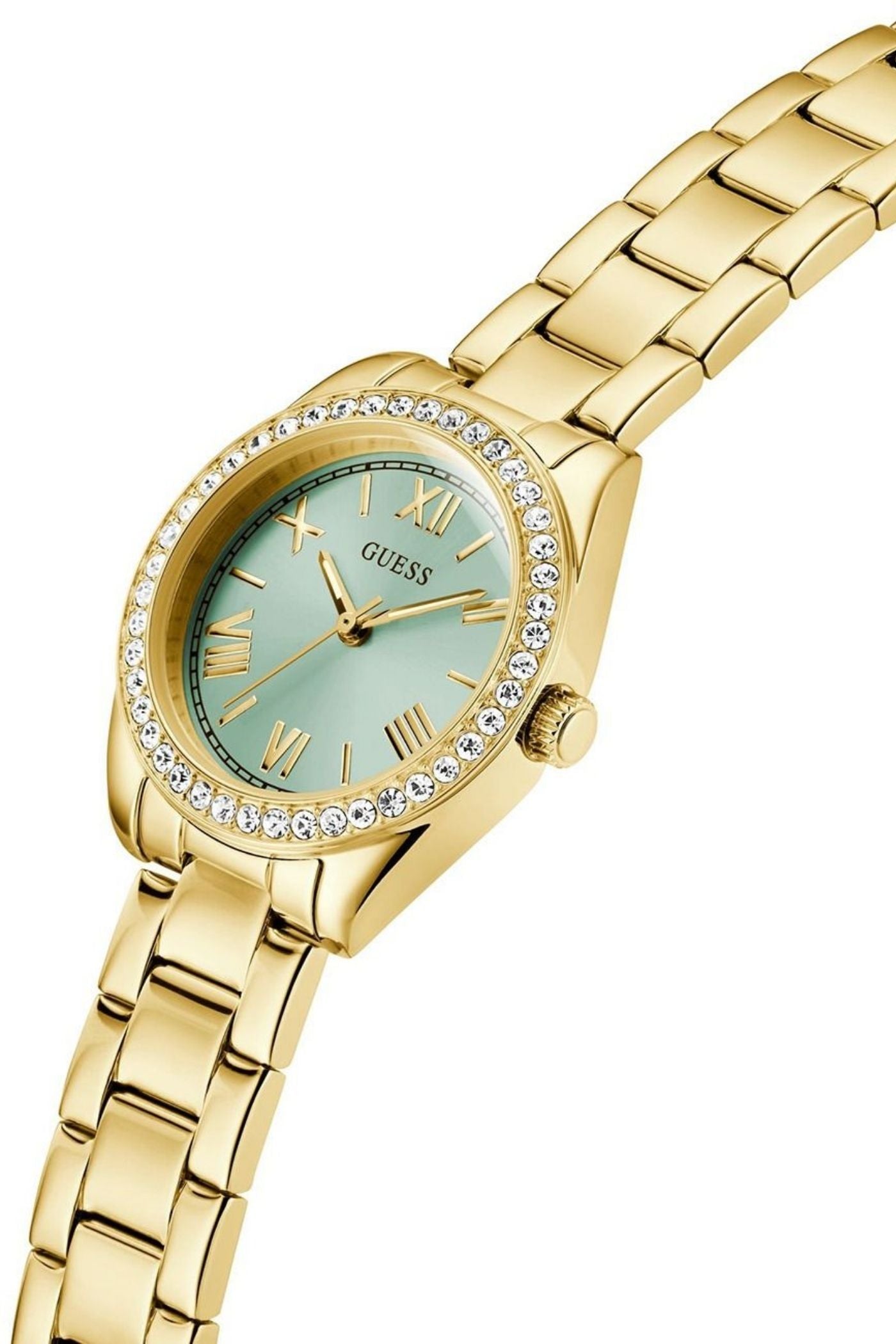 Ladies Mini Luna Gold Tone Analogue Watch – Edgars