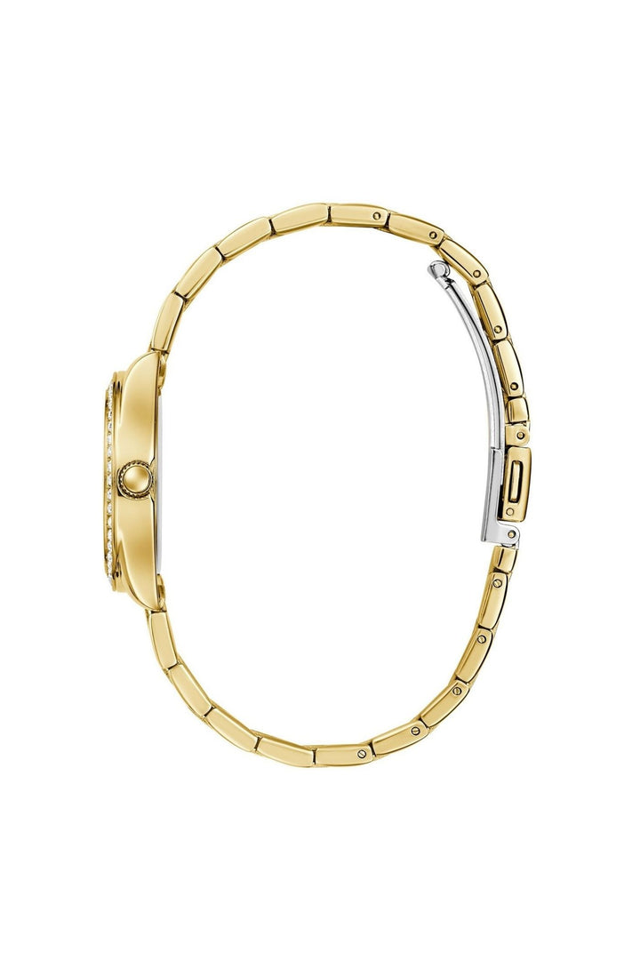 Mini Luna Gold Tone Analogue Watch