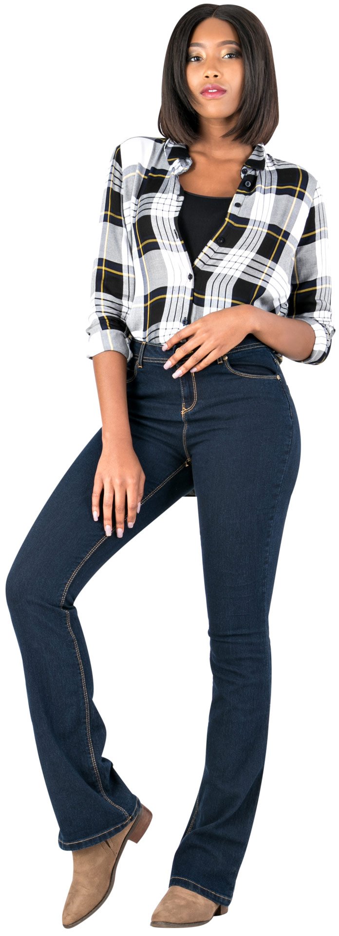 Denim Bootleg Jeans