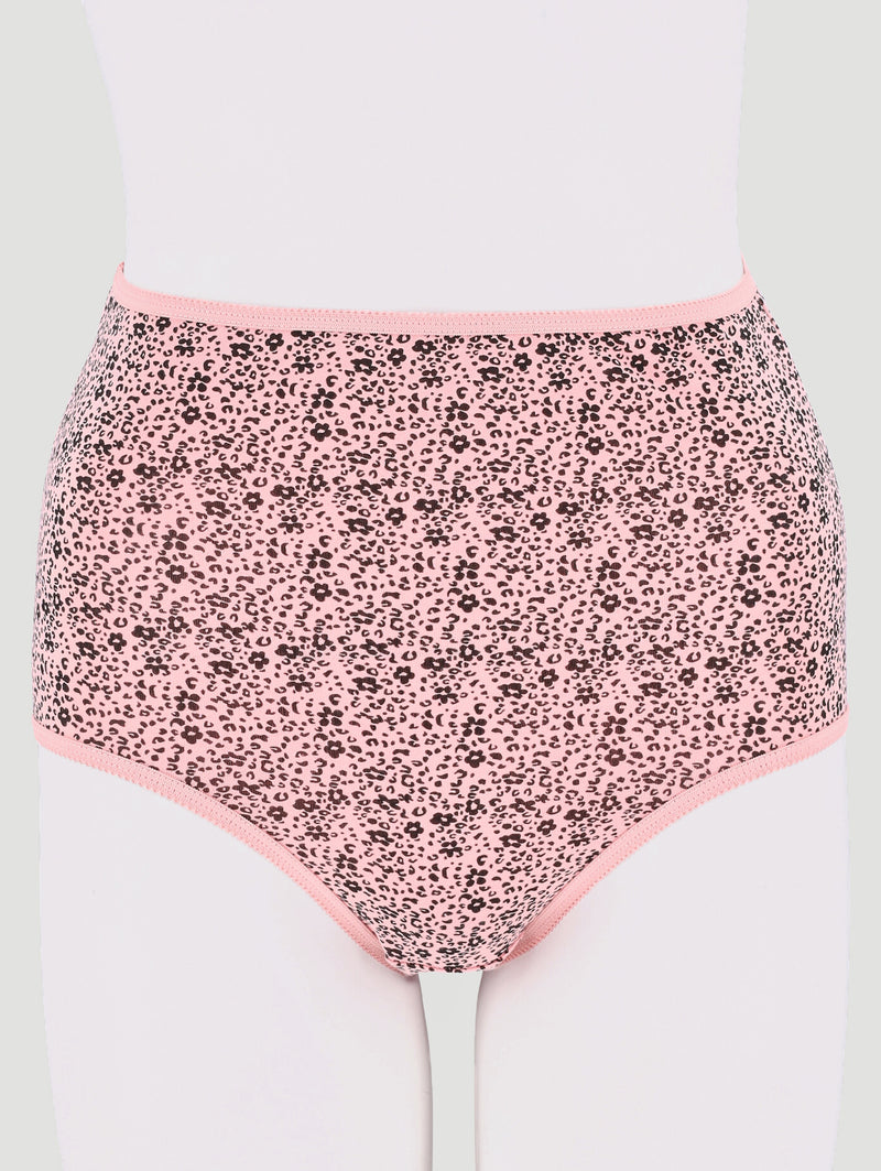 3 Pack Cotton Stretch Brief Panties - Multi
