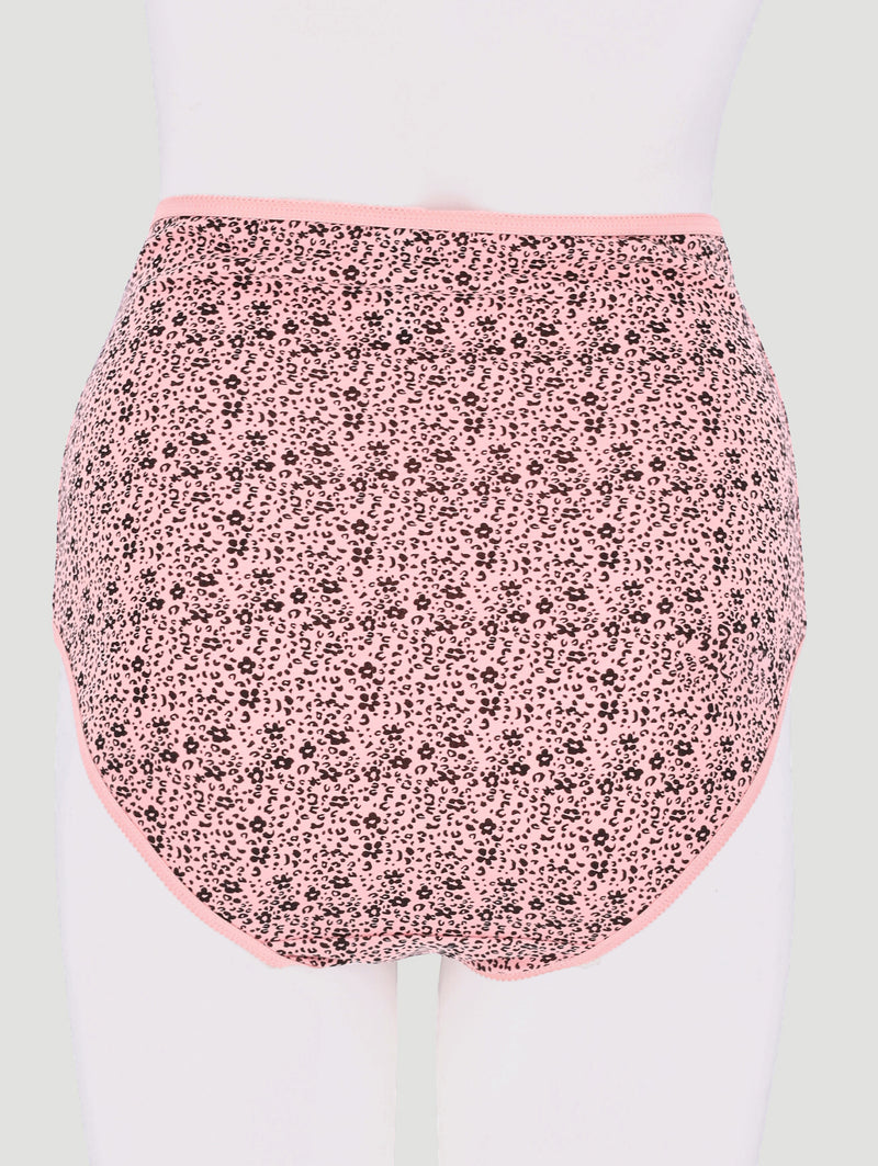 3 Pack Cotton Stretch Brief Panties - Multi