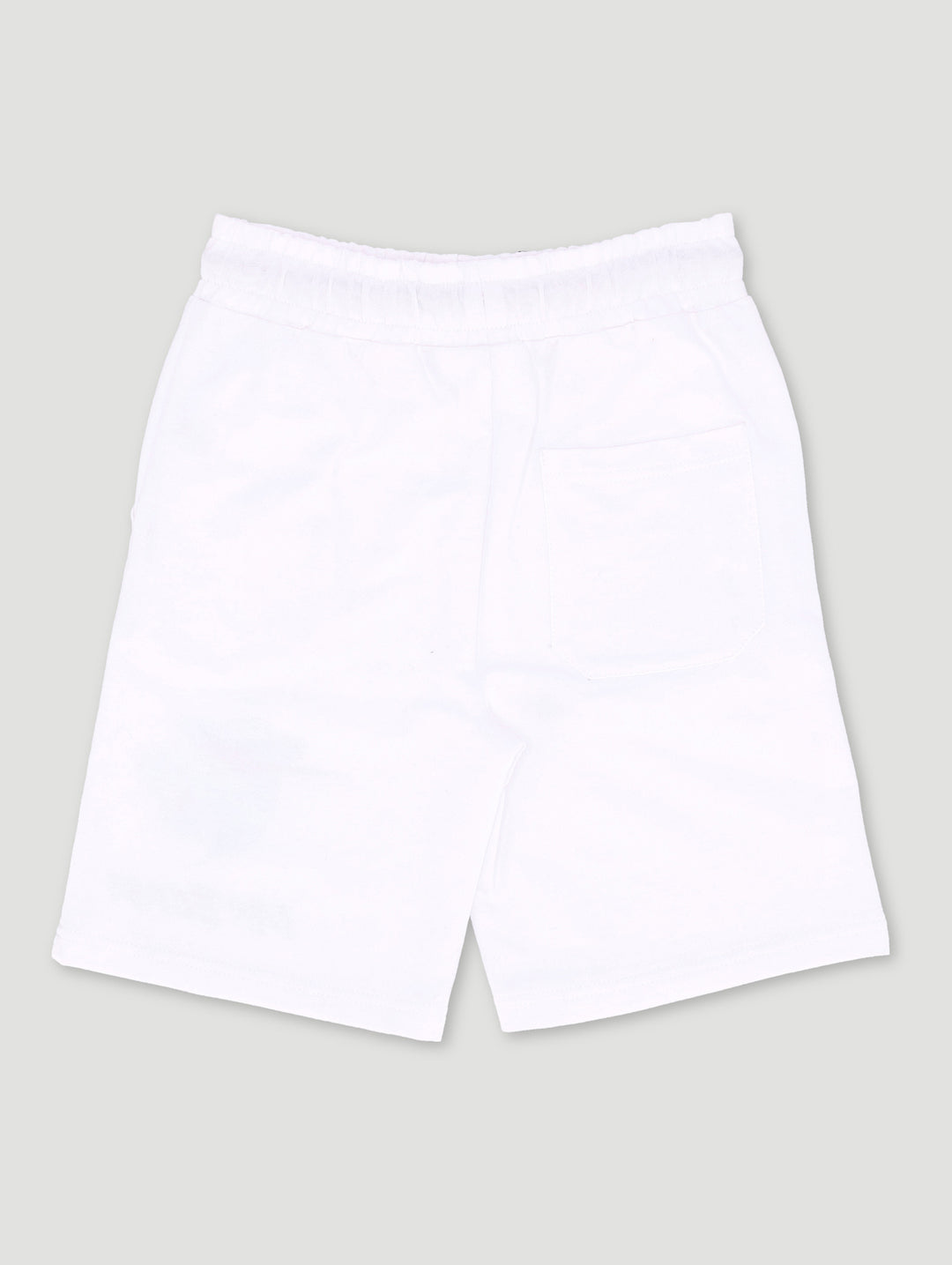 Boys Mr Beast Pixel Fade Shorts - White