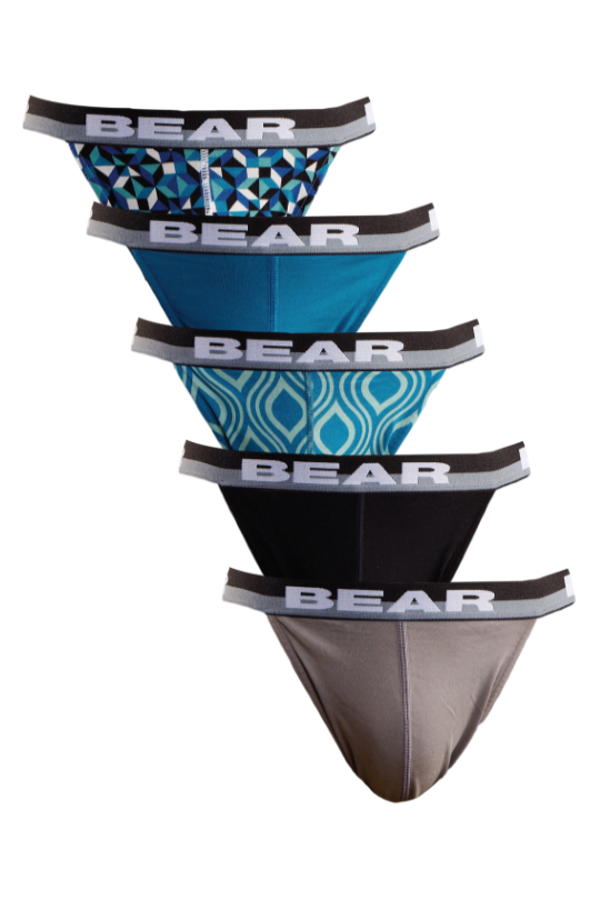 Men's 5 Pack Tanga Brief